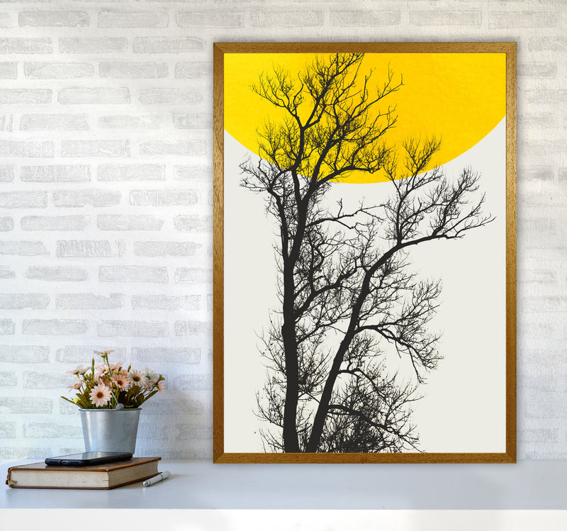 Autumn Memories Contemporary Art Print by Kubistika A1 Print Only