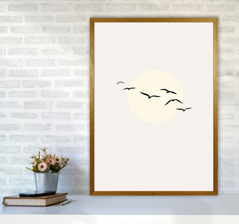 Adorable Skies Contemporary Art Print by Kubistika A1 Print Only