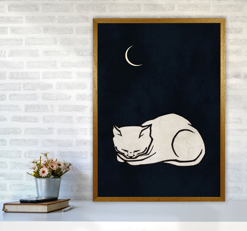 Cozy dreams Vintage Art Print by Kubistika A1 Print Only