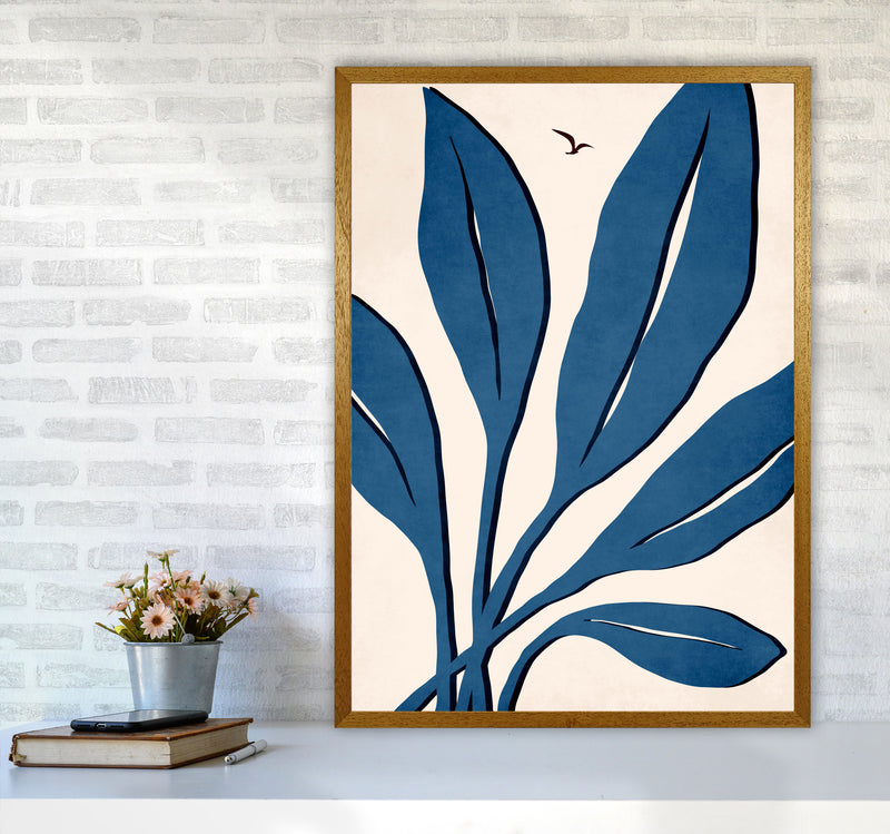 Ophelia - bleu Art Print by Kubistika A1 Print Only