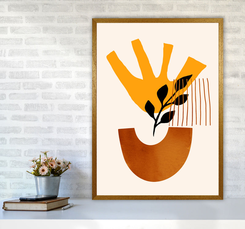 Mid Century X Art Print by Kubistika A1 Print Only