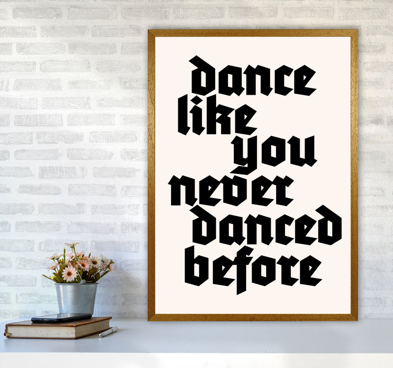 Dance Like Never Before Art Print by Kubistika A1 Print Only