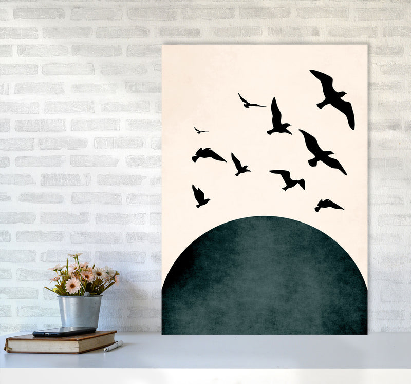 Wings To Fly Y Art Print by Kubistika A1 Black Frame
