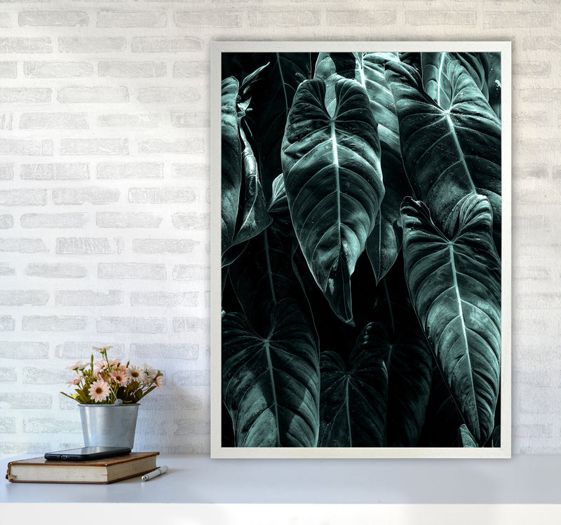 The Jungle Photography Art Print by Kubistika A1 Oak Frame