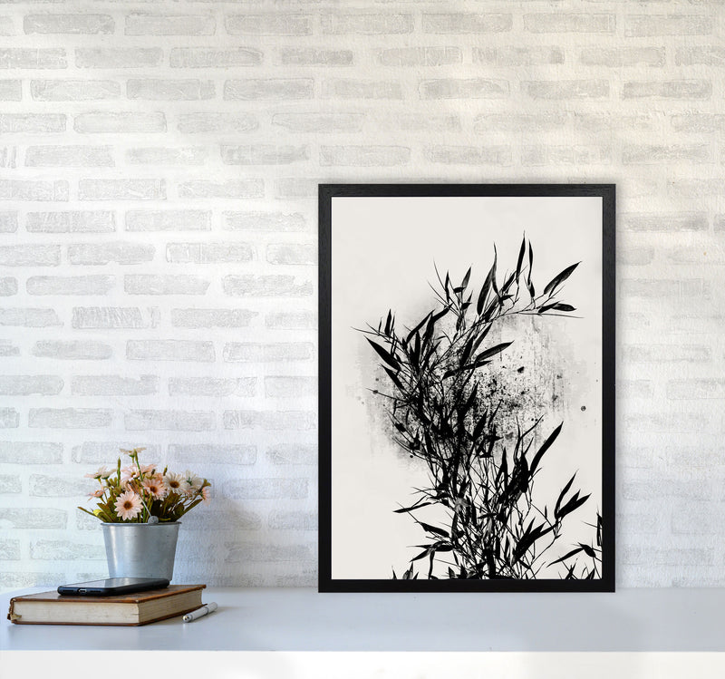 Always Bloom Contemporary Art Print by Kubistika A2 White Frame