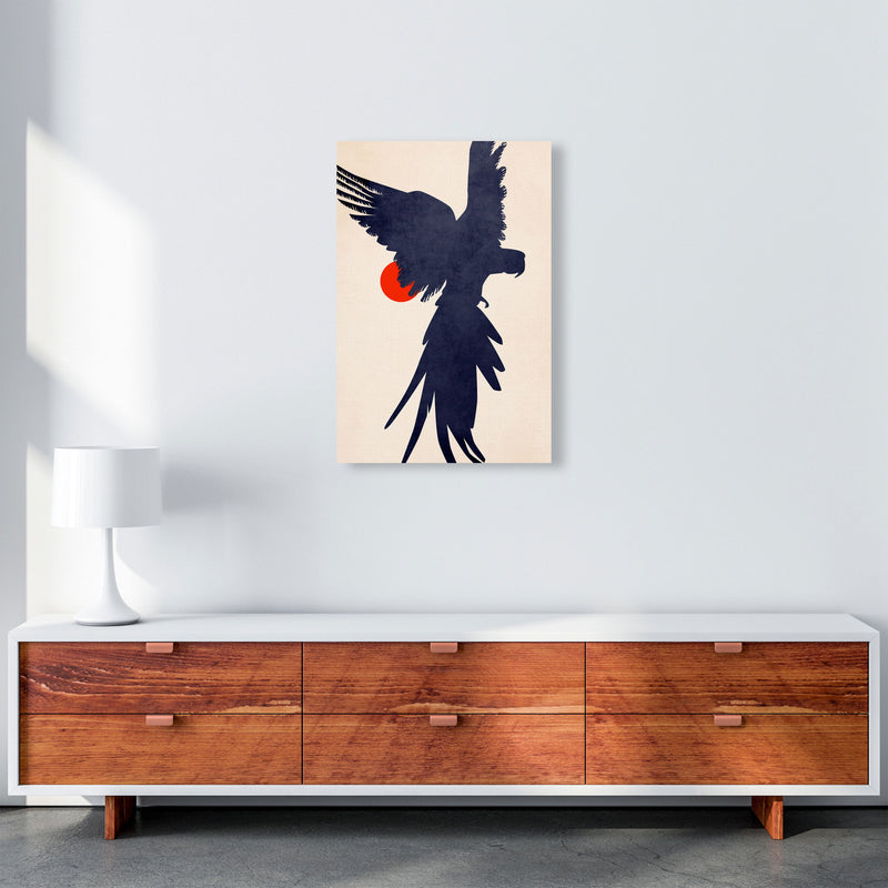 Parrot Art Print by Kubistika A2 Canvas