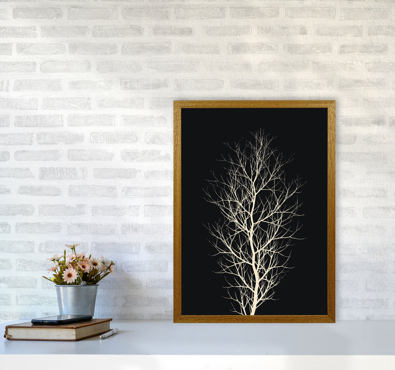 The Tree - WHITE Contemporary Art Print by Kubistika A2 Print Only