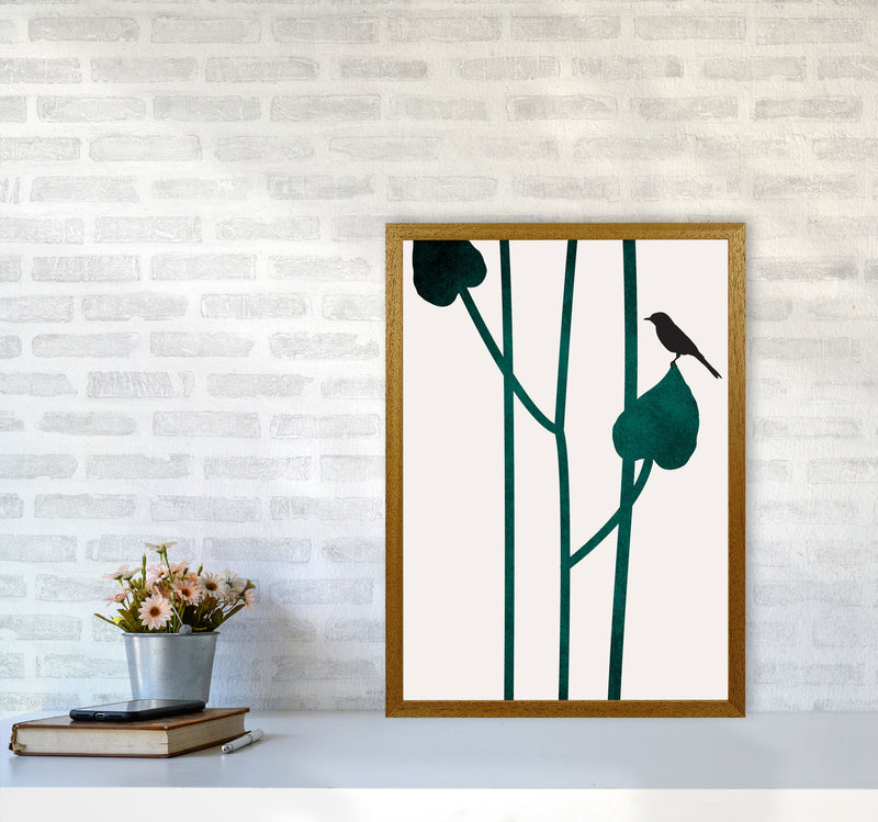 The Bird - NOIR Contemporary Art Print by Kubistika A2 Print Only