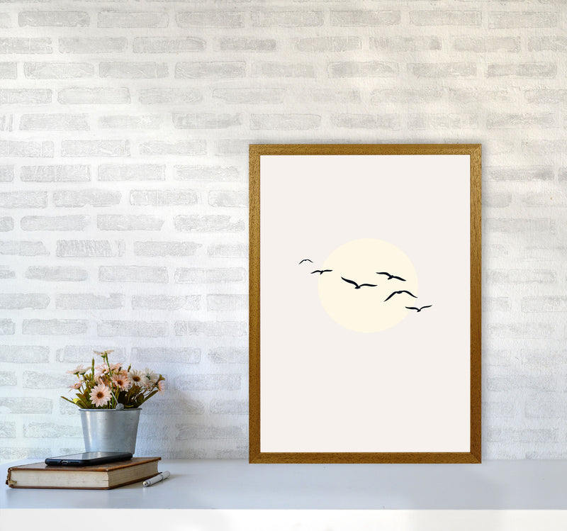 Adorable Skies Contemporary Art Print by Kubistika A2 Print Only