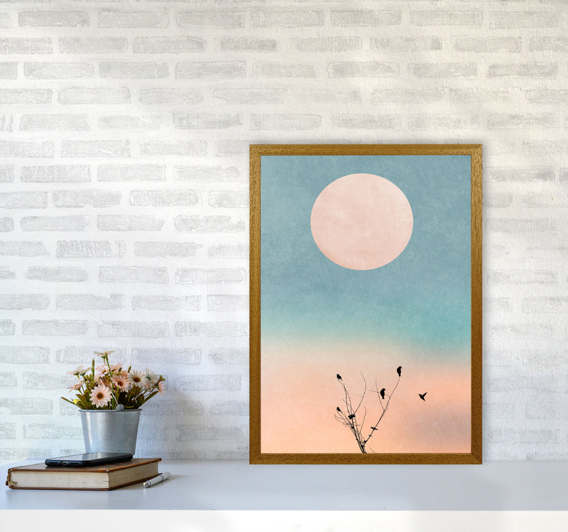 Waking Up Warm Contemporary Art Print by Kubistika A2 Print Only