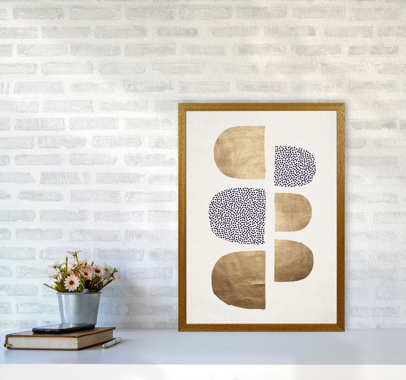 Geometric Abstracta Abstract Art Print by Kubistika A2 Print Only