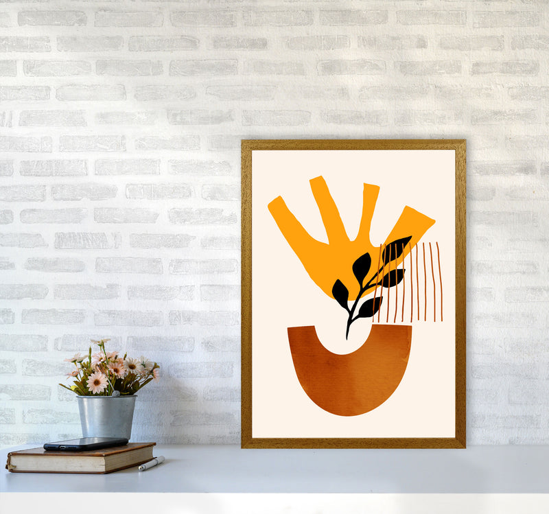 Mid Century X Art Print by Kubistika A2 Print Only