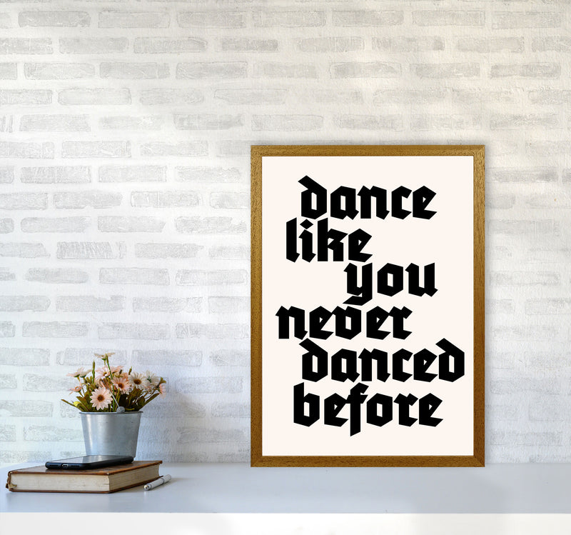 Dance Like Never Before Art Print by Kubistika A2 Print Only