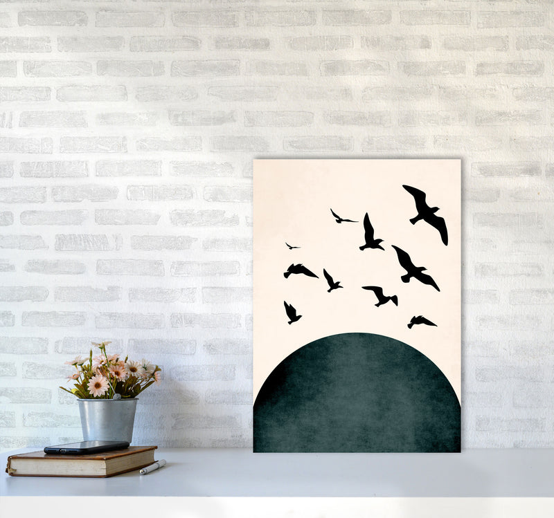 Wings To Fly Y Art Print by Kubistika A2 Black Frame