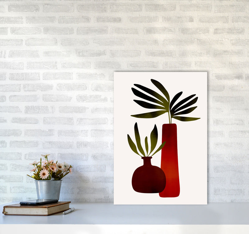 Fairytale Plants - 1 Art Print by Kubistika A2 Black Frame