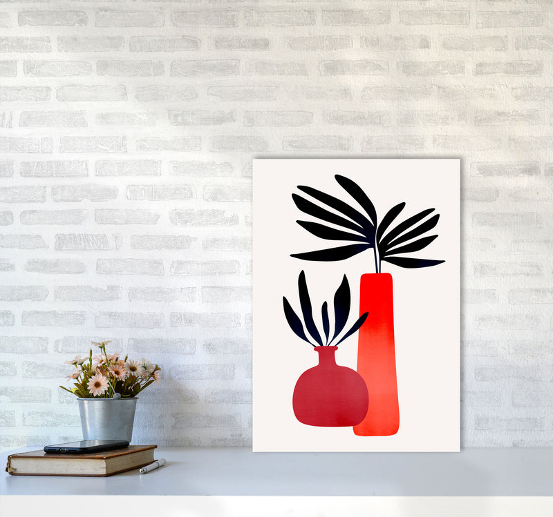 Fairytale Plants - 3 Art Print by Kubistika A2 Black Frame