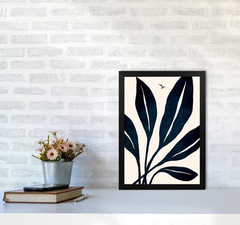 Ophelia - marine Art Print by Kubistika A3 White Frame