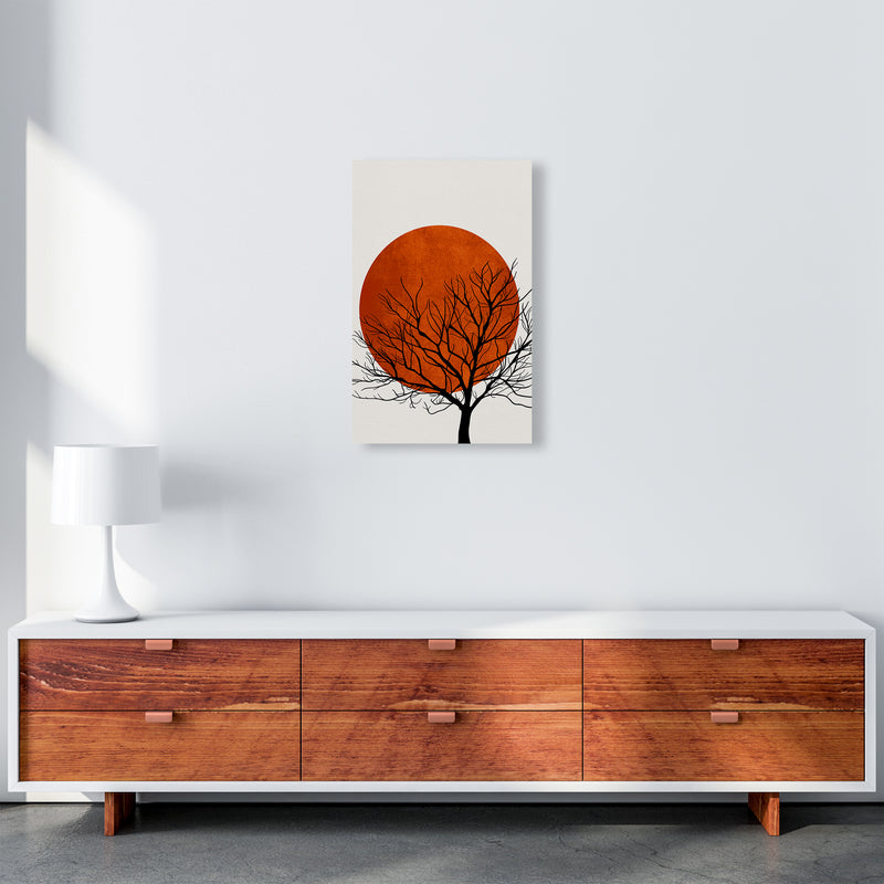 A Blooming Oak  Modern Contemporary Art Print by Kubistika A3 Canvas