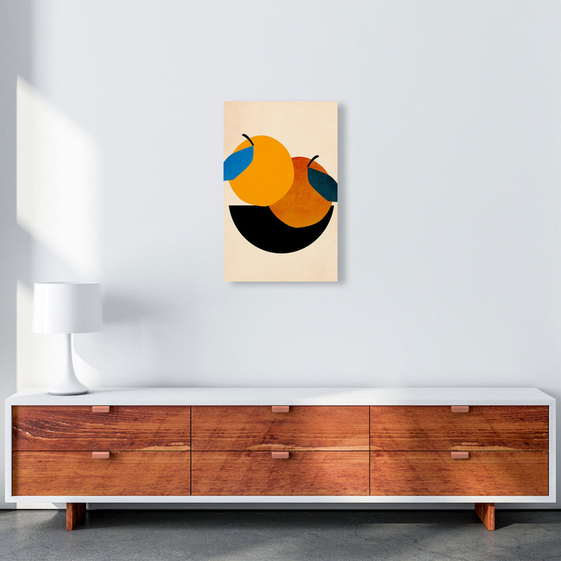 Two Oranges X Art Print by Kubistika A3 Canvas