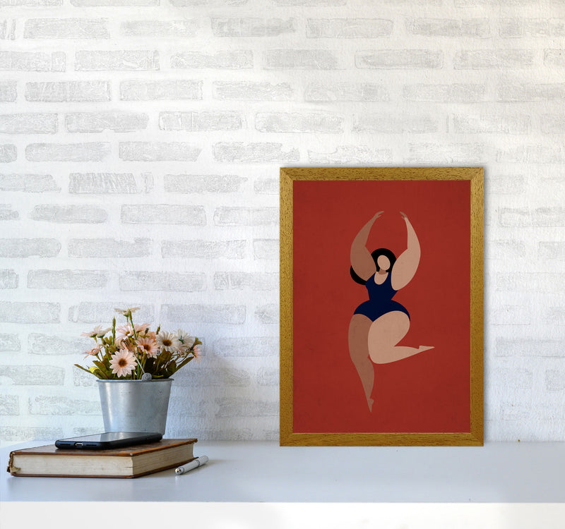 Prima Ballerina Vintage Art Print by Kubistika A3 Print Only