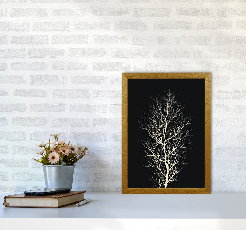 The Tree - WHITE Contemporary Art Print by Kubistika A3 Print Only