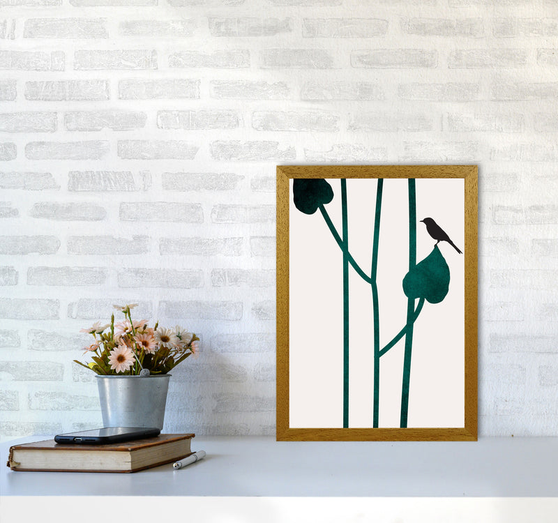 The Bird - NOIR Contemporary Art Print by Kubistika A3 Print Only