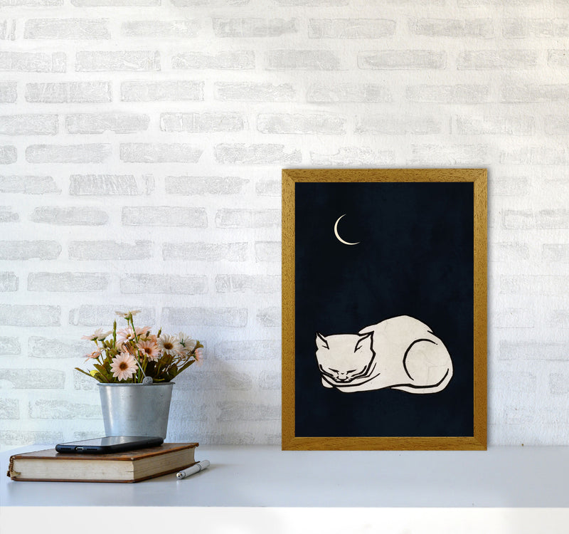 Cozy dreams Vintage Art Print by Kubistika A3 Print Only