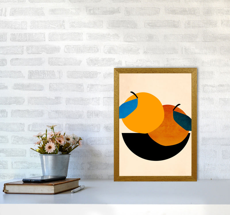 Two Oranges X Art Print by Kubistika A3 Print Only