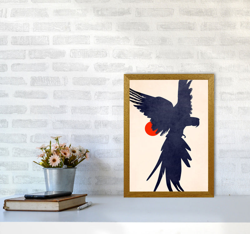Parrot Art Print by Kubistika A3 Print Only