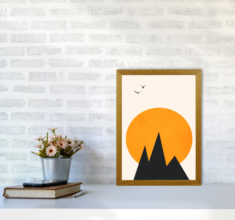 Les Alpes Art Print by Kubistika A3 Print Only