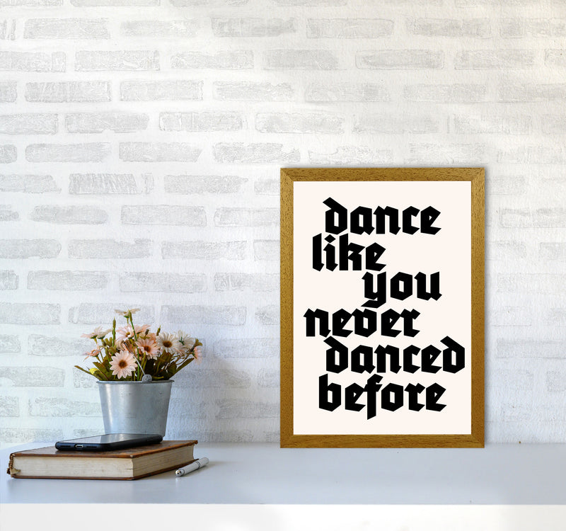 Dance Like Never Before Art Print by Kubistika A3 Print Only
