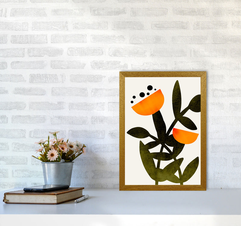 A Flower Called Polly Art Print by Kubistika A3 Print Only