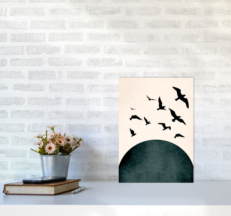 Wings To Fly Y Art Print by Kubistika A3 Black Frame