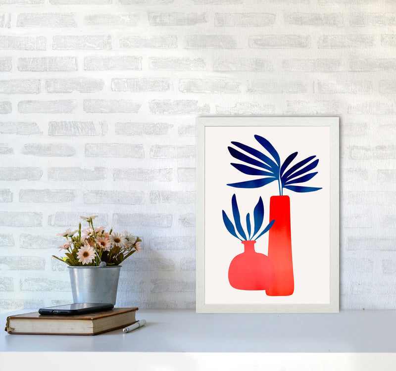 Fairytale Plants - 5 Art Print by Kubistika A3 Oak Frame