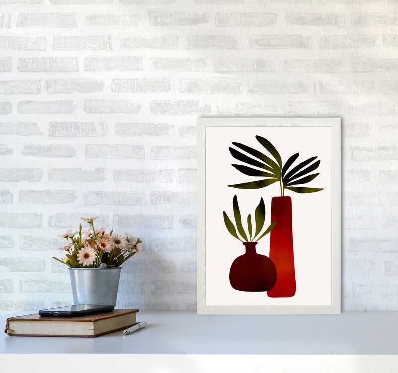 Fairytale Plants - 1 Art Print by Kubistika A3 Oak Frame