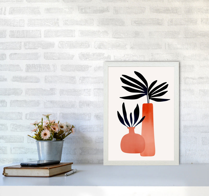Fairytale Plants - 4 Art Print by Kubistika A3 Oak Frame