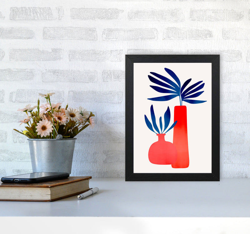 Fairytale Plants - 5 Art Print by Kubistika A4 White Frame