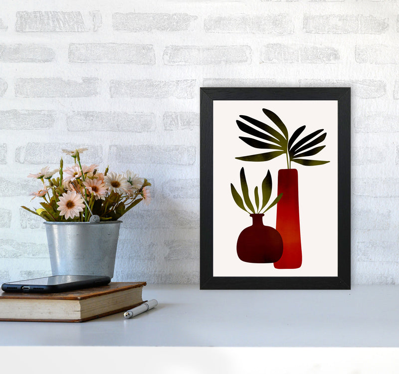 Fairytale Plants - 1 Art Print by Kubistika A4 White Frame