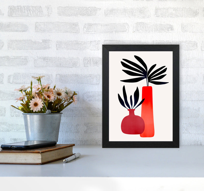 Fairytale Plants - 3 Art Print by Kubistika A4 White Frame