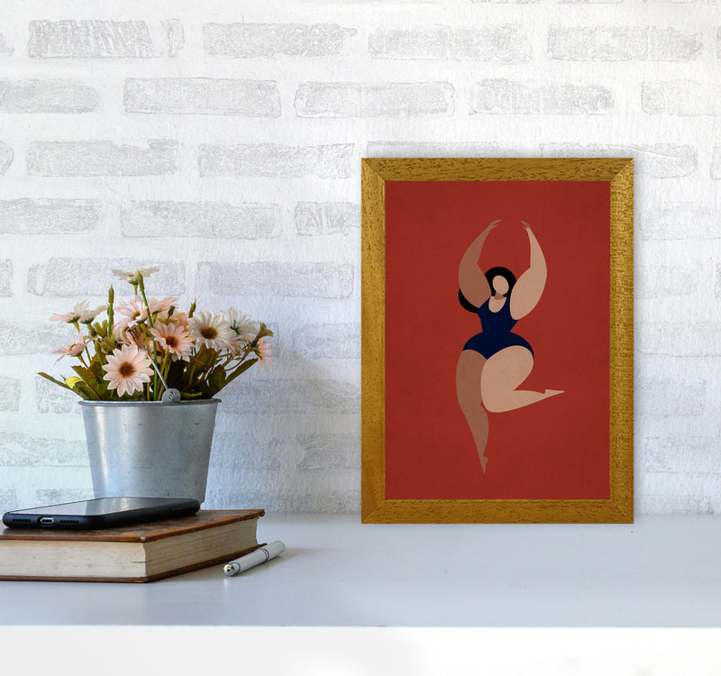 Prima Ballerina Vintage Art Print by Kubistika A4 Print Only