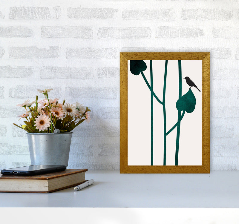 The Bird - NOIR Contemporary Art Print by Kubistika A4 Print Only