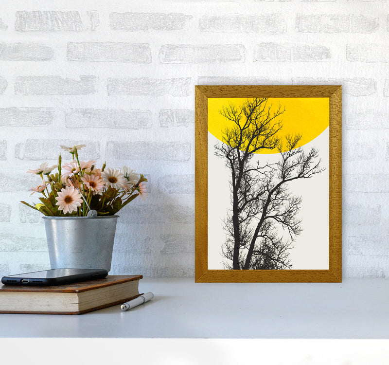 Autumn Memories Contemporary Art Print by Kubistika A4 Print Only