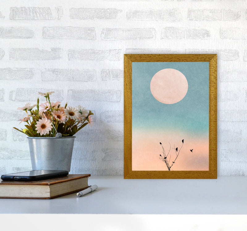 Waking Up Warm Contemporary Art Print by Kubistika A4 Print Only