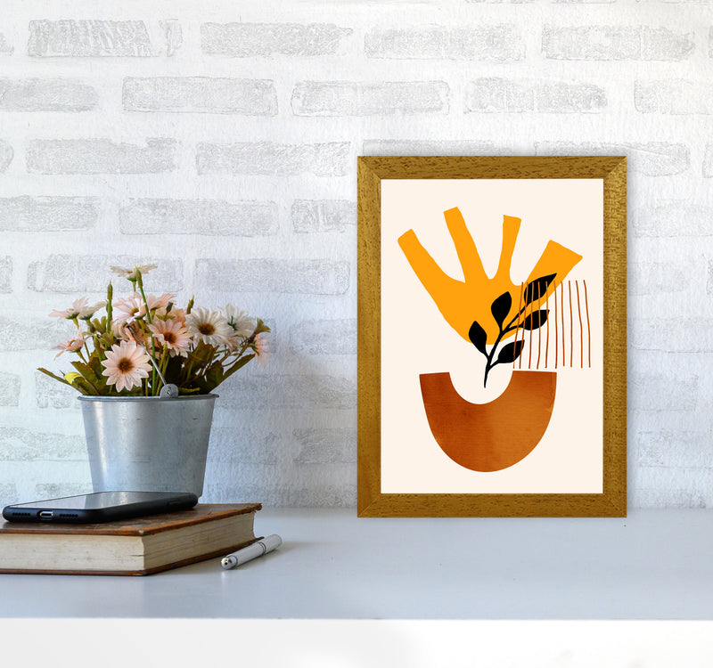 Mid Century X Art Print by Kubistika A4 Print Only