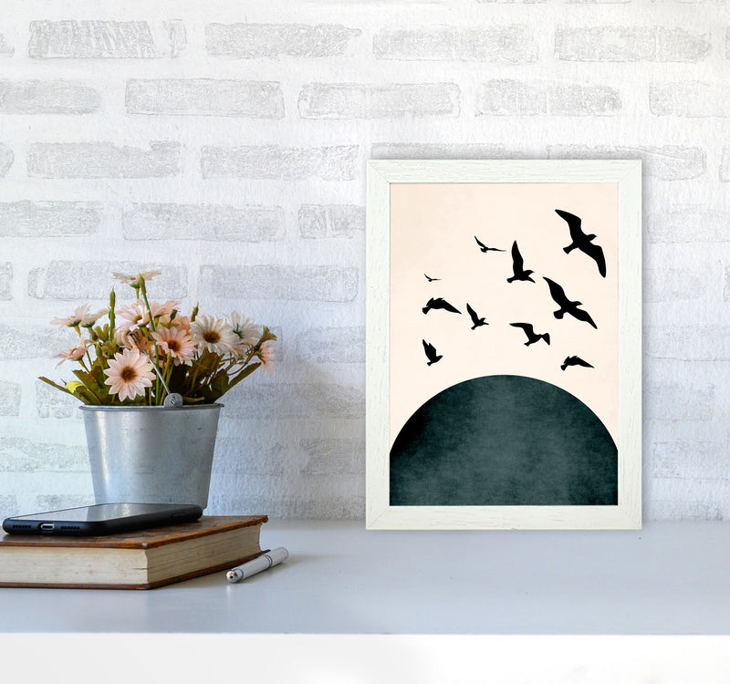 Wings To Fly Y Art Print by Kubistika A4 Oak Frame