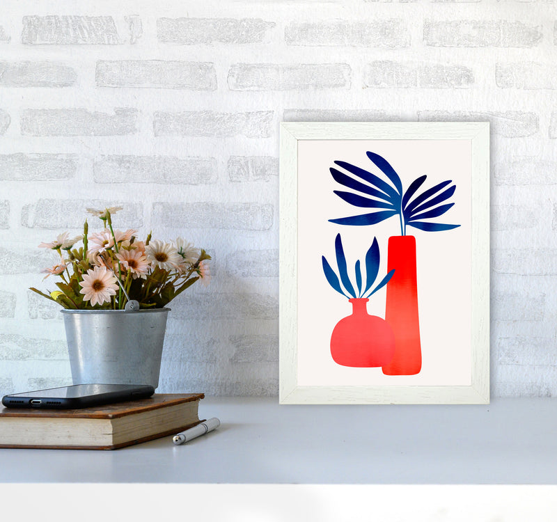 Fairytale Plants - 5 Art Print by Kubistika A4 Oak Frame