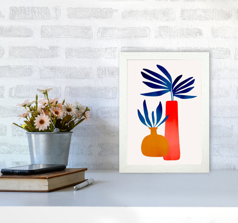 Fairytale Plants - 2 Art Print by Kubistika A4 Oak Frame