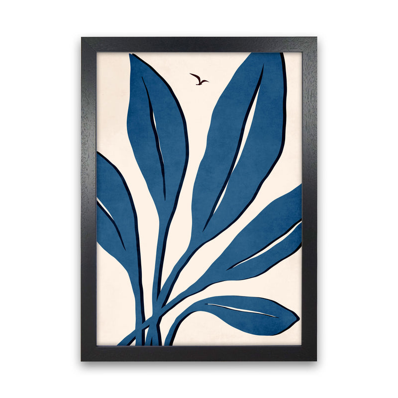 Ophelia - bleu Art Print by Kubistika Black Grain