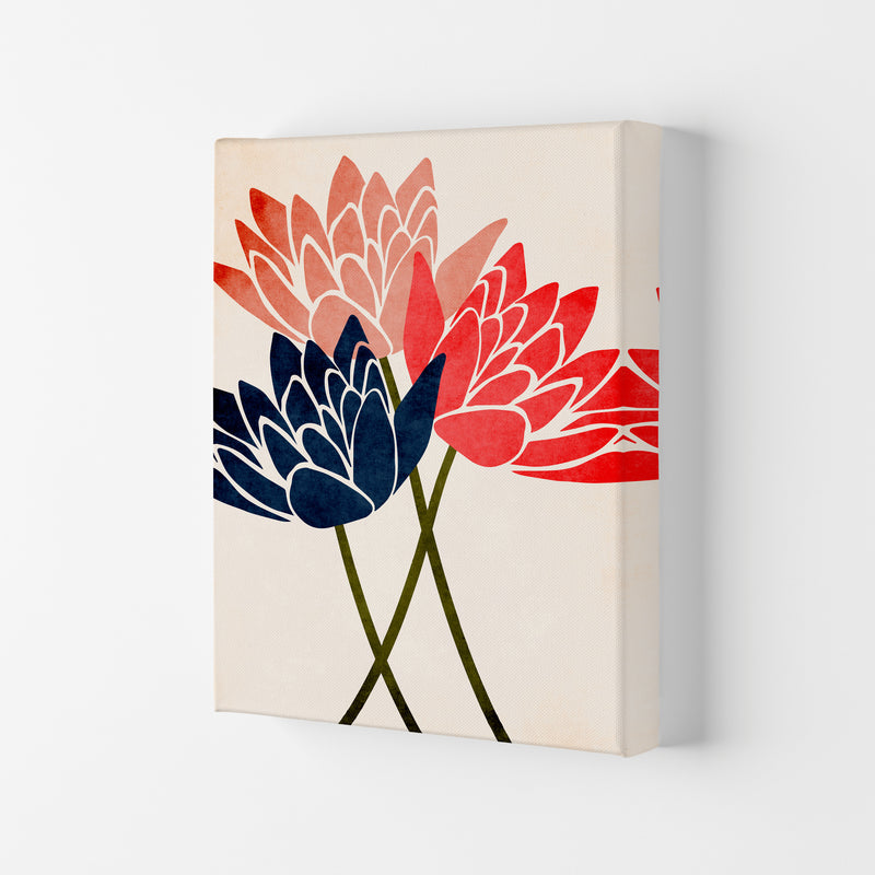 Three Blossoms Art Print by Kubistika Canvas