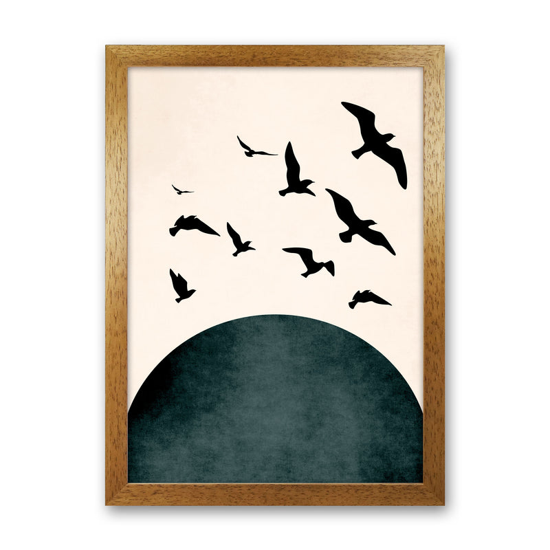 Wings To Fly Y Art Print by Kubistika Oak Grain